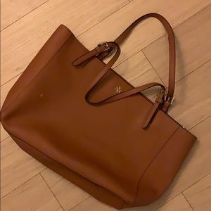 Tory Burch beige tote